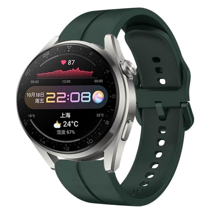 22mm Loop Silicone Watch Band, For Huawei Watch GT Runner, For Huawei Watch 3 Pro New, For Huawei Watch 3, For Huawei Watch 3 Pro
