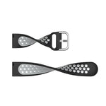 20mm Perforated Breathable Sports Silicone Watch Band, For Amazfit GTS 4 Mini, For Amazfit Bip3, For Amazfit Bip 1S