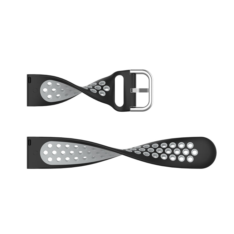 22mm Perforated Breathable Sports Silicone Watch Band, For Xiaomi MI Watch Sport, For Xiaomi Haylou RT2 LS10, For  Xiaomi Haylou RS4 LS12