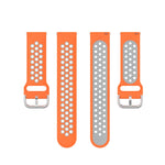 22mm Perforated Breathable Sports Silicone Watch Band, For Xiaomi MI Watch Sport, For Xiaomi Haylou RT2 LS10, For  Xiaomi Haylou RS4 LS12