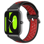 22mm Perforated Breathable Sports Silicone Watch Band, For Xiaomi MI Watch Sport, For Xiaomi Haylou RT2 LS10, For  Xiaomi Haylou RS4 LS12