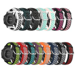 22mm Perforated Breathable Sports Silicone Watch Band, For Amazfit GTR 4, For Amazfit GTR 4 Pro, For Amazfit GTR 3