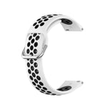 22mm Perforated Breathable Sports Silicone Watch Band, For Amazfit GTR 3 Pro, For Amazfit GTR 2e, For Amazfit GTR 2