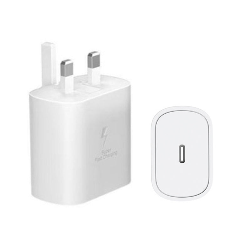 TA800 PD / PPS 25W Type-C Port Charger for Samsung, UK Plug, UK Plug