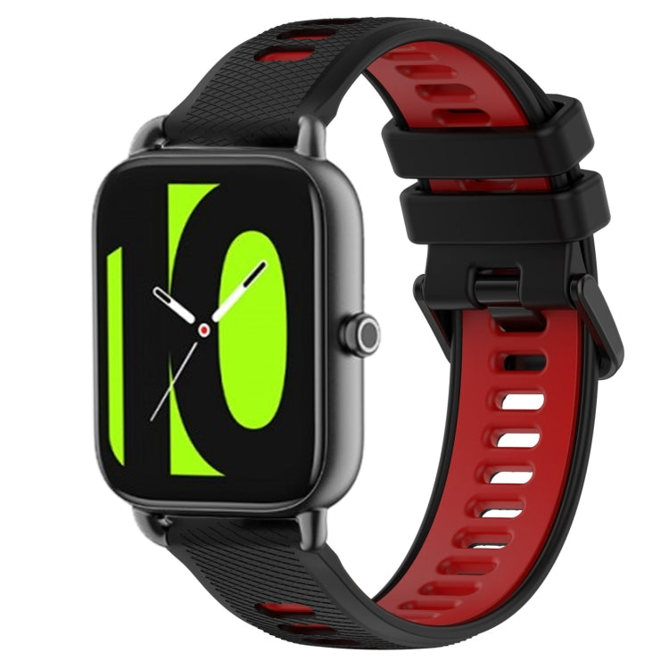22mm Sports Two-Color Silicone Watch Band, For Xiaomi Haylou RT2 LS10, For  Xiaomi Haylou RS4 LS12