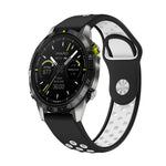 22mm Sports Breathable Silicone Watch Band, For Garmin MARQ Athlete Gen 2, For Garmin Instinct Crossover, For Garmin Instinct Crossover Solar, For Garmin Fenix 7