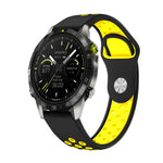 22mm Sports Breathable Silicone Watch Band, For Garmin MARQ Athlete Gen 2, For Garmin Instinct Crossover, For Garmin Instinct Crossover Solar, For Garmin Fenix 7