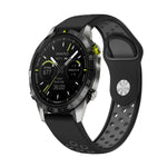 22mm Sports Breathable Silicone Watch Band, For Garmin MARQ Athlete Gen 2, For Garmin Instinct Crossover, For Garmin Instinct Crossover Solar, For Garmin Fenix 7