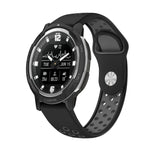 22mm Sports Breathable Silicone Watch Band, For Garmin MARQ Athlete Gen 2, For Garmin Instinct Crossover, For Garmin Instinct Crossover Solar, For Garmin Fenix 7