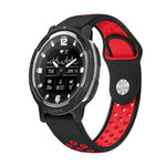 22mm Sports Breathable Silicone Watch Band, For Garmin MARQ Athlete Gen 2, For Garmin Instinct Crossover, For Garmin Instinct Crossover Solar, For Garmin Fenix 7