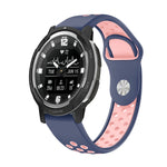 22mm Sports Breathable Silicone Watch Band, For Garmin MARQ Athlete Gen 2, For Garmin Instinct Crossover, For Garmin Instinct Crossover Solar, For Garmin Fenix 7