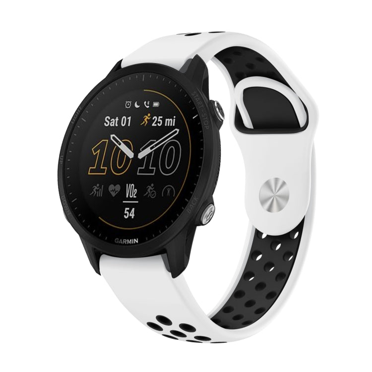 22mm Sports Breathable Silicone Watch Band, For Garmin Fenix 5 Plus, For Garmin Quatix 5, For Garmin Quatix 5 Sapphire, For Garmin Forerunner 955