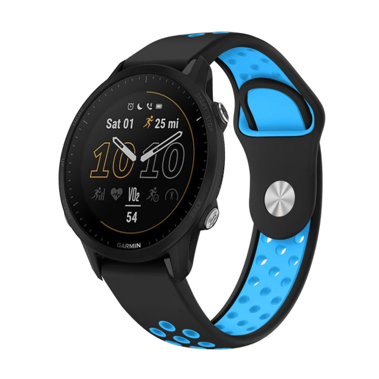 22mm Sports Breathable Silicone Watch Band, For Garmin Fenix 5 Plus, For Garmin Quatix 5, For Garmin Quatix 5 Sapphire, For Garmin Forerunner 955