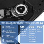 BT638 Notebook Desktop External USB 3.0 Portable CD Player CD-RW Optical Drive Burner, BT638