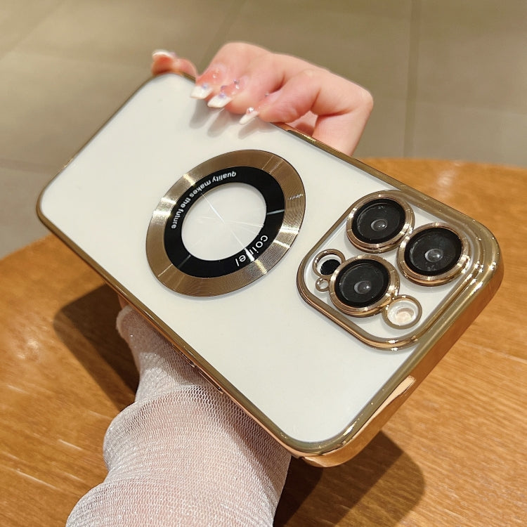 Electroplating Magsafe TPU Phone Case, For iPhone 16 Pro, For iPhone 16 Plus, For iPhone 16, For iPhone 15 Pro Max, For iPhone 15 Pro, For iPhone 15 Plus