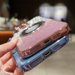 Gradient Glitter Electroplating MagSafe TPU Phone Case, For iPhone 14, For iPhone 14 Pro, For iPhone 14 Pro Max, For iPhone 13 Pro Max, For iPhone 13 Pro, For iPhone 13