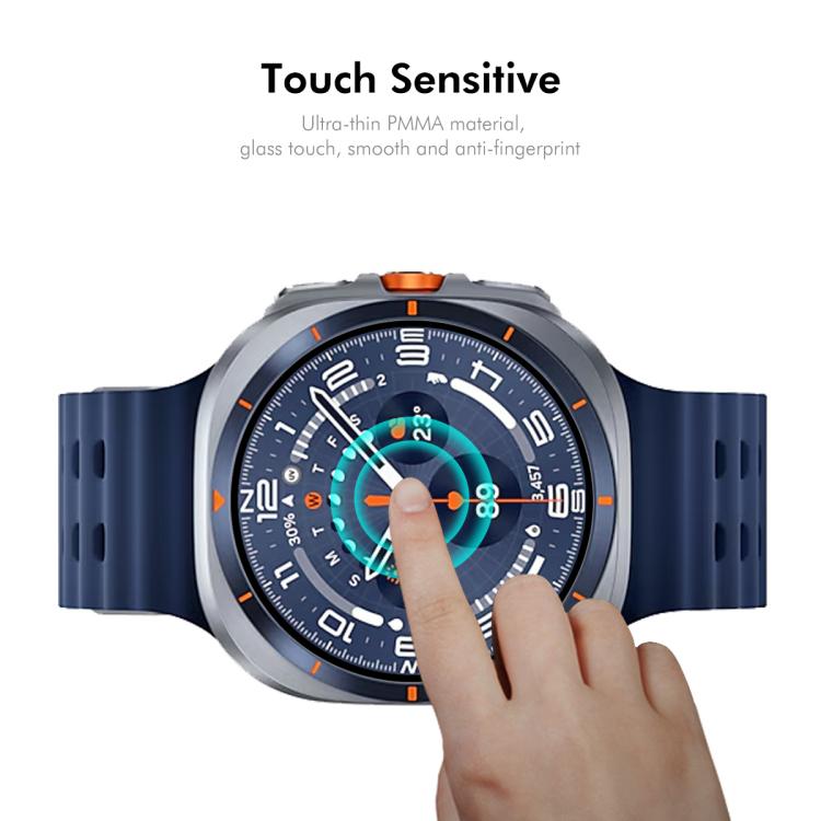 ENKAY 3D Full Coverage Soft PC Edge PMMA HD Screen Film, For Galaxy Watch Ultra2 2026 / 2025 / 1 2024, For Galaxy Watch9 / 8 44mm, For Galaxy Watch9 / 8 40mm, For Galaxy Watch8 Classic 46mm, For Galaxy Watch6 / Watch7 44mm, For Galaxy Watch6 / Watch7 4...