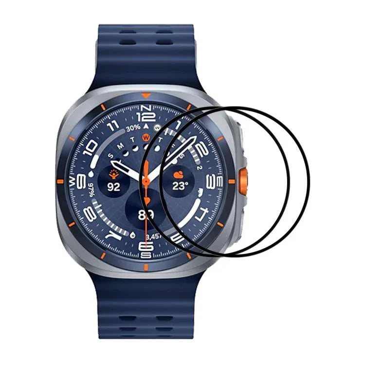 2pcs ENKAY 3D Full Coverage Soft PC Edge PMMA HD Screen Film, For Samsung Galaxy Watch Ultra 47mm / Ultra 2025, For Samsung Galaxy Watch8 Classic 46mm, For Samsung Galaxy Watch8 44mm, For Samsung Galaxy Watch8 40mm                                      ...