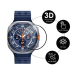 2pcs ENKAY 3D Full Coverage Soft PC Edge PMMA HD Screen Film, For Samsung Galaxy Watch Ultra 47mm / Ultra 2025, For Samsung Galaxy Watch8 Classic 46mm, For Samsung Galaxy Watch8 44mm, For Samsung Galaxy Watch8 40mm                                      ...