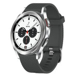 20mm Diamond Textured Silicone Watch Band, For Samsung  Galaxy Watch 4 Classic 42mm, For Samsung Galaxy Watch Active 2 44mm, For Samsung Galaxy Watch Active 2 40mm, For Samsung Galaxy Watch 42mm