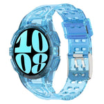 TPU Integrated Silicone Watch Band, For Samsung Galaxy Watch6 44mm, For Samsung Galaxy Watch6 40mm