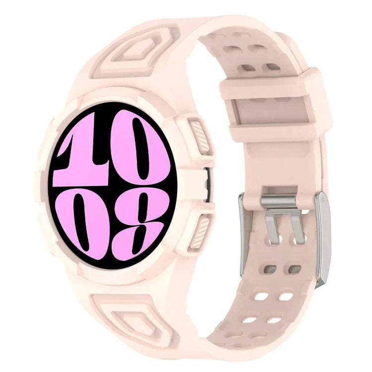 TPU Integrated Silicone Watch Band, For Samsung Galaxy Watch6 44mm, For Samsung Galaxy Watch6 40mm