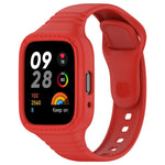 Integrated Fully Enclosed Silicone Watch Band, For Redmi Watch 3 Active, For Redmi Watch 3 Lite
