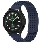 20mm Holes Breathable 3D Dots Silicone Watch Band, For Samsung Galaxy Watch 6 Classic 43mm, For Samsung Galaxy watch 5 Pro Golf Edition, For Samsung Galaxy watch 5 Golf Edition