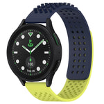 20mm Holes Breathable 3D Dots Silicone Watch Band, For Samsung Galaxy Watch 6 Classic 43mm, For Samsung Galaxy watch 5 Pro Golf Edition, For Samsung Galaxy watch 5 Golf Edition