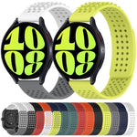 20mm Holes Breathable 3D Dots Silicone Watch Band, For Samsung Galaxy Watch 5  44mm, For Samsung Galaxy Watch 5 Pro  45mm, For Samsung Galaxy Watch 5  40mm