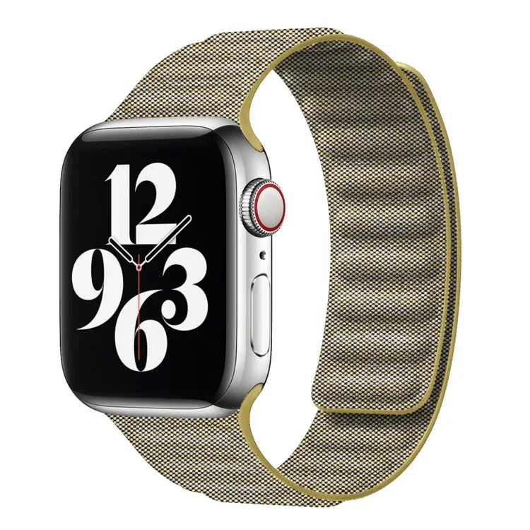 Denim Magnetic Watch Band, For Apple Watch 6 40mm, For Apple Watch 6 44mm, For Apple Watch 5 44mm, For Apple Watch 5 40mm, For Apple Watch 4 44mm, For Apple Watch 4 40mm, For  Apple Watch 3 38mm, For  Apple Watch 3 42mm