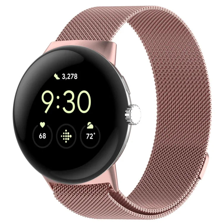 Milan Magnetic Steel Mesh Watch Band, For Google Pixel Watch 2