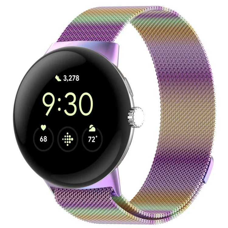 Milan Magnetic Steel Mesh Watch Band, For Google Pixel Watch 2