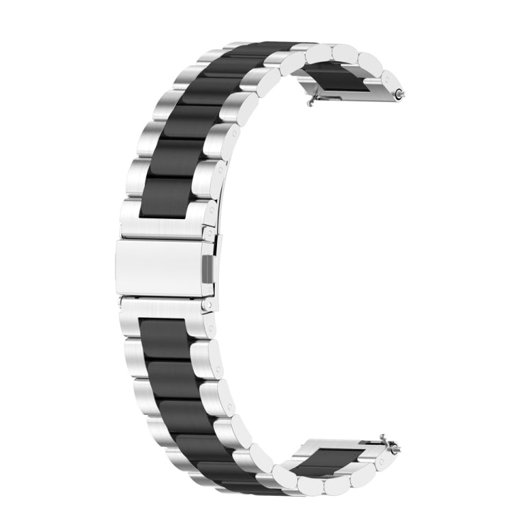 Three Bead Stainless Steel Metal Watch Band, For Huawei Watch GT4 46mm