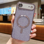 Glitter Electroplating MagSafe TPU Phone Case, For iPhone 17e / 16e, For iPhone 17 Pro Max, For iPhone 17 Pro, For iPhone 17, For iPhone Air, For iPhone 16 Pro Max