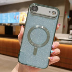 Glitter Electroplating MagSafe TPU Phone Case, For iPhone 17e / 16e, For iPhone 17 Pro Max, For iPhone 17 Pro, For iPhone 17, For iPhone Air, For iPhone 16 Pro Max