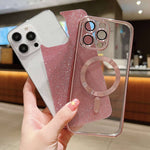 Glitter Electroplating MagSafe TPU Phone Case, For iPhone 7 Plus / 8 Plus
