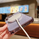 Glitter Electroplating MagSafe TPU Phone Case, For iPhone 17e / 16e, For iPhone 17 Pro Max, For iPhone 17 Pro, For iPhone 17, For iPhone Air, For iPhone 16 Pro Max