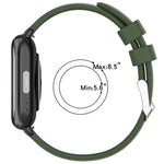 20mm Smooth Solid Color Silicone Watch Band, For Amazfit Pop Pro, For Amazfit Pop, For Amazfit GTS 2