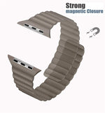 Universal Leather Magnetic Band For Apple iWatch1 2 3 4  38mm/40mm, black, blue, red, white, brown