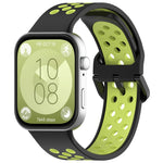 Two Color Silicone Sports Watch Band, For Huawei Watch Fit 3