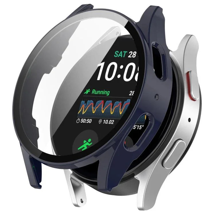 Tempered Film Integrated Waterproof PC Watch Protective Cover, For Samsung Galaxy Watch Ultra 47mm / Ultra 2025, For Samsung Galaxy Watch 7 44mm, For Samsung Galaxy Watch 7 40mm