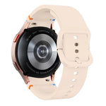 Flat Sewing Design Silicone Watch Band, For Sansung Galaxy Watch5 Pro 45mm, Fou Samsung Galaxy Watch 4 40 / 44mm, For Samsung Galaxy Watch 4 Classic 42 / 46mm