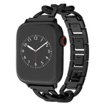 Quick-Release Metal Chain Watch Band, For Apple Watch SE 2023 44mm, For Apple Watch SE 2023 40mm, For Apple Watch Ultra 2 49mm, For Apple Watch Series 9 45mm, For Apple Watch Series 9 41mm, For Apple Watch Ultra 49mm, For Apple Watch Series 8 41mm     ...