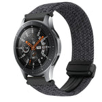 22mm Magnetic Buckle Braided Watch Band, For Samsung Galaxy Gear S3 Classic, For Samsung Galaxy Watch 46mm