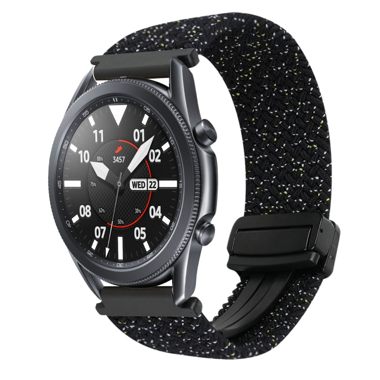20mm Magnetic Buckle Braided Watch Strap, For Samsung Galaxy Watch Active 2, For Samsung Galaxy Watch 3 41mm