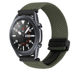20mm Magnetic Buckle Braided Watch Strap, For Samsung Galaxy Watch Active 2, For Samsung Galaxy Watch 3 41mm