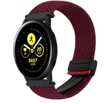 20mm Magnetic Buckle Braided Watch Strap, For Samsung Galaxy Watch Active, For Samsung Galaxy Watch 42mm