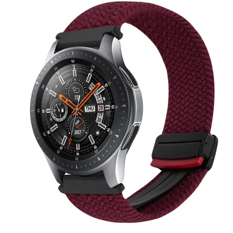 20mm Magnetic Buckle Braided Watch Strap, For Samsung Galaxy Watch Active, For Samsung Galaxy Watch 42mm