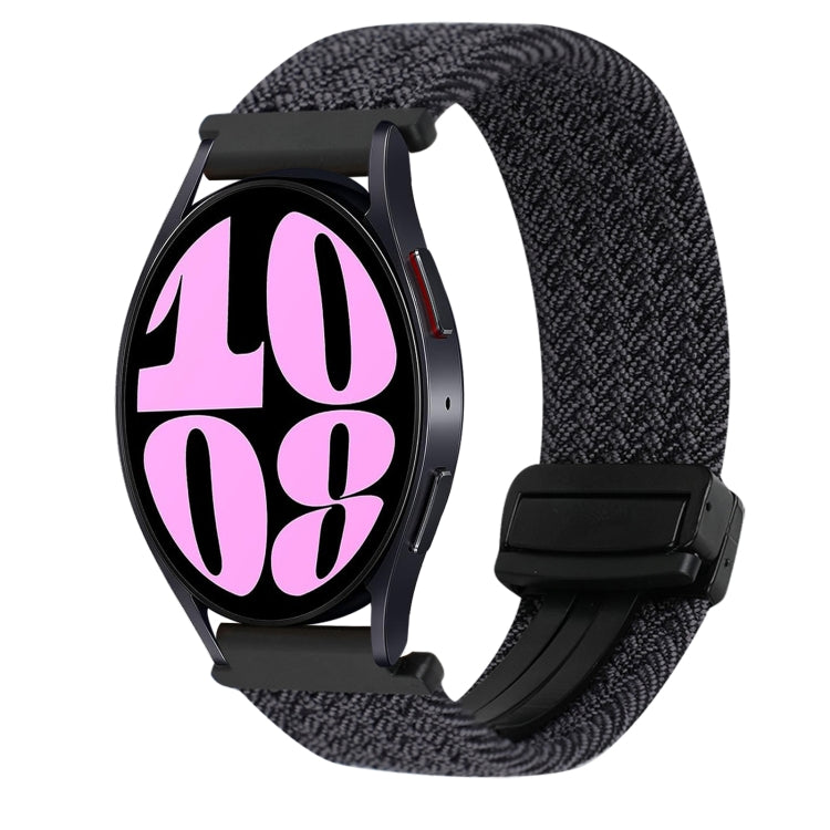 20mm Magnetic Buckle Braided Watch Strap, For Samsung Galaxy Watch 6, For Samsung Galaxy Watch 5
